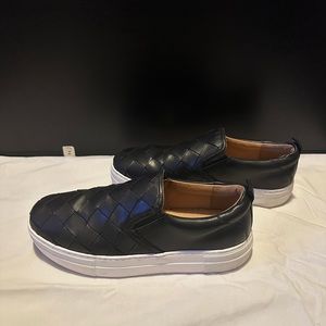Slip on go anywhere do anything sneaker!